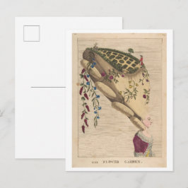 Der Blumengarten 1. Mai 1777 Postkarte