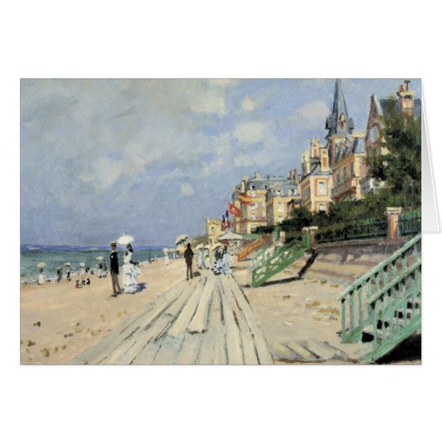 Der Boardwalk von Claude Monet in Trouville (Vorderseite (Horizontal))