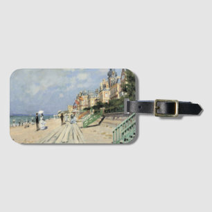 Der Boardwalk von Claude Monet in Trouville Gepäckanhänger