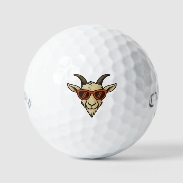 DER BOCK GOLFBALL (Vorderseite)