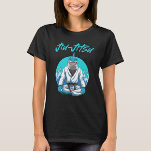 Der Boden ist mein Ozean Jiu Jitsu Hai T-Shirt