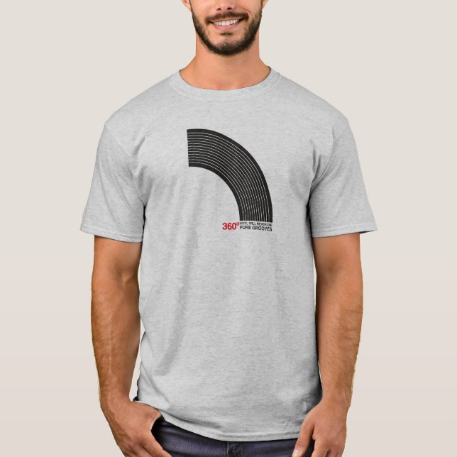 Der Bogen des Vinyls T-Shirt (Vorderseite)
