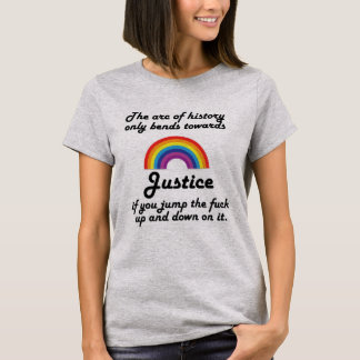 Der Bogen von Gerechtigkeit T-Shirt