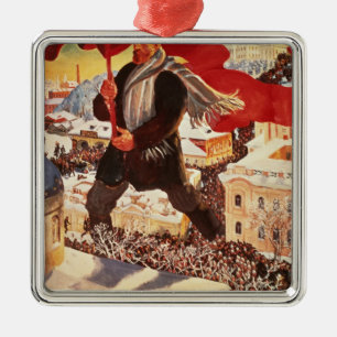 Der Bolschewik, 1920 Ornament Aus Metall