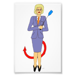 Der böse Lehrer Fotodruck