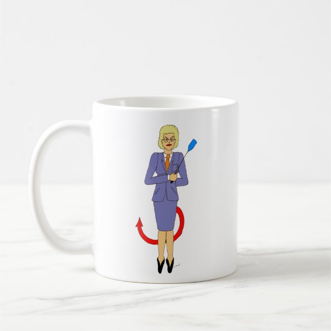 Der böse Lehrer Kaffeetasse (Links)