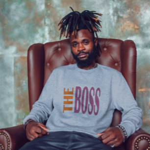 DER BOSS BROWNY SWEATSHIRT