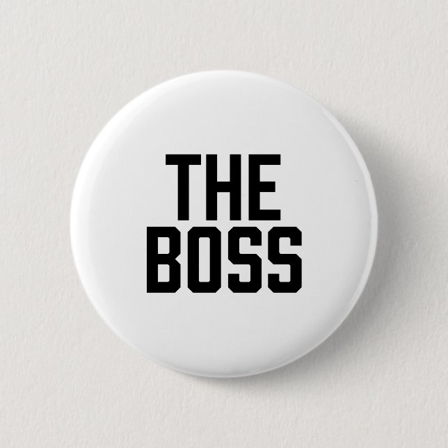 Der Boss Button (Vorderseite)