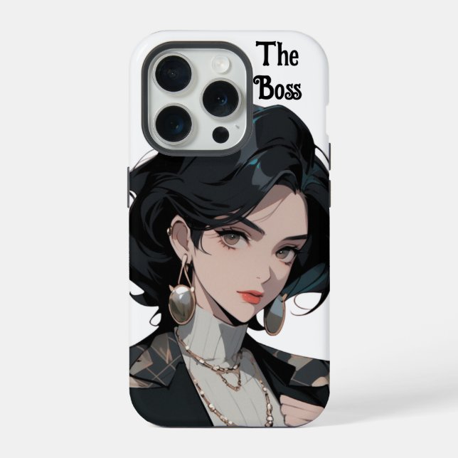 Der Boss  iPhone 15 Pro Hülle (Rückseite)