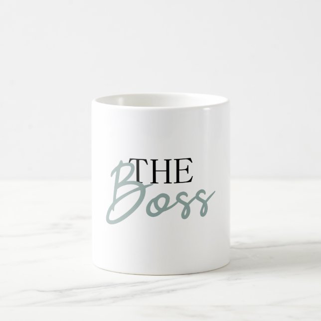Der Boss Kaffeetasse (Mittel)