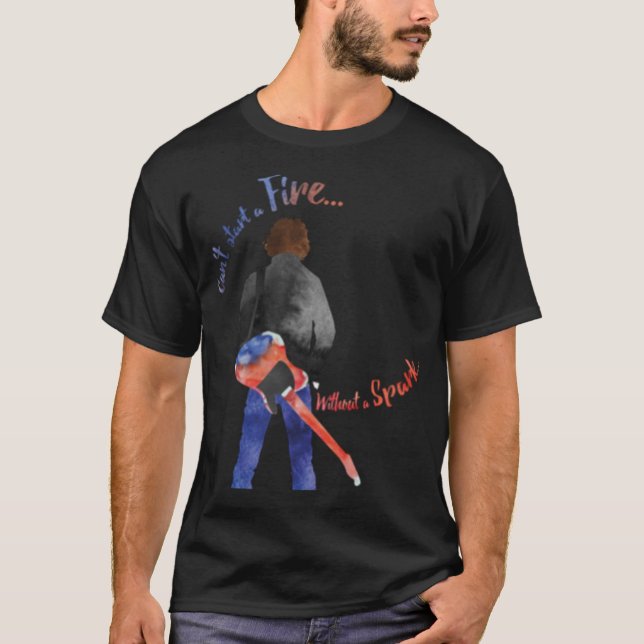 Der Boss Minimal Retro T-Shirt (Vorderseite)