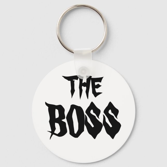 Der Boss Schlüsselanhänger (Vorderseite)
