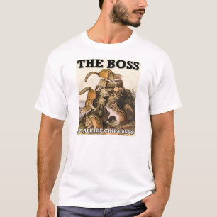 Der Boss Von Allen Streifenhörnchen Lustiges T-Shi T-Shirt
