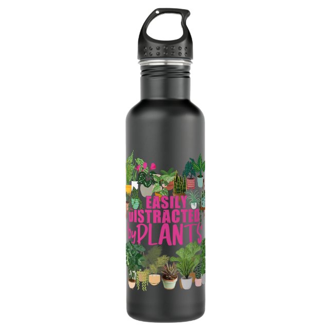 Der Botanist Floris, der Pflanze-Garten, ist leich Edelstahlflasche (Vorderseite)