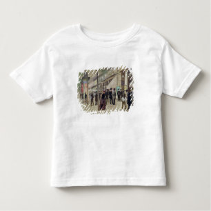 Der Boulevard Montmartre Kleinkind T-shirt