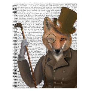 Der Bounderfox-Druck Notizblock