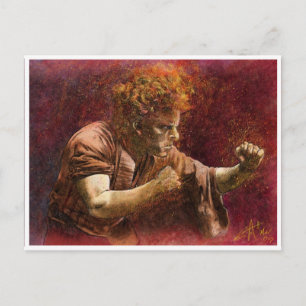 Der Boxer Postkarte
