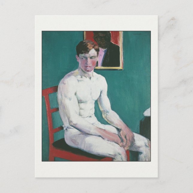Der Boxer von Francis Cadell Fine Art Gay Postkarte (Vorderseite)