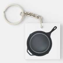 Der bratene Holländerskillet-Schlüsselanhänger