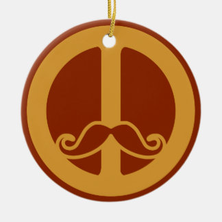 Der Brauch des Friedenstache Keramik Ornament