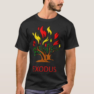 Der brennende Bush moses die Bibel des Alten Testa T-Shirt