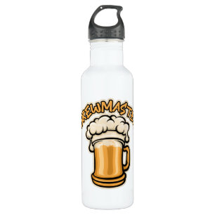 Der Brewmaster braucht eine Bier-Tasse Edelstahlflasche