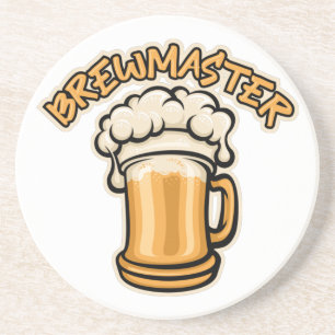 Der Brewmaster braucht eine Bier-Tasse Getränkeuntersetzer