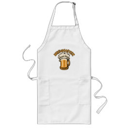 Der Brewmaster braucht eine Bier-Tasse Lange Schürze