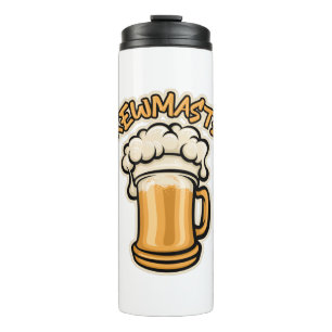 Der Brewmaster braucht eine Bier-Tasse Thermosbecher