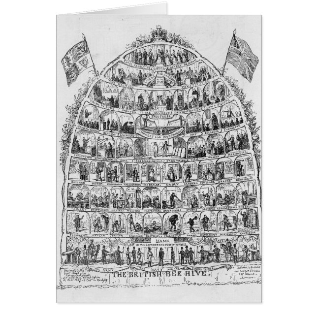 Der britische Bienenstock, 1867 (Vorne)