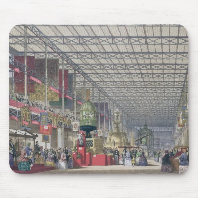 Der britische Nave der großen Ausstellung, 1851 Mousepad (Vorne)