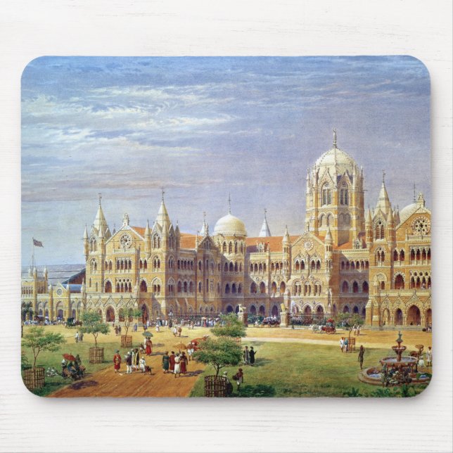 Der britische Raj große indische HalbinselTerminus Mousepad (Vorne)
