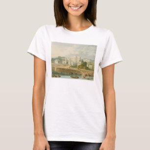 Der britische Sitz in Hyderabad im Jahre 1813, von T-Shirt