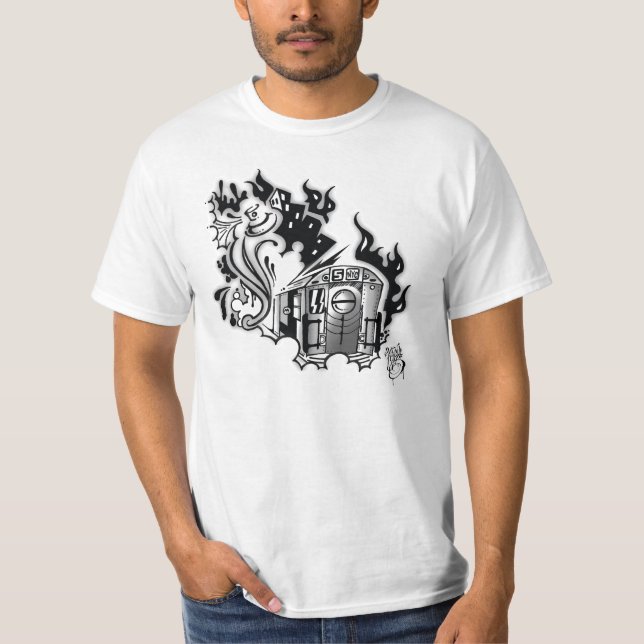 Der Bronx brennt durch SEXER T-Shirt (Vorderseite)