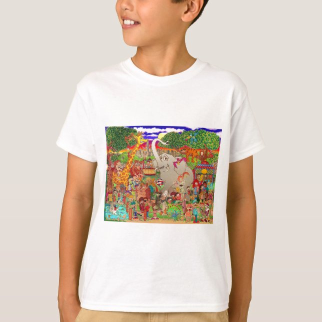 Der bronx-Zoo Uncaged T-Shirt (Vorderseite)