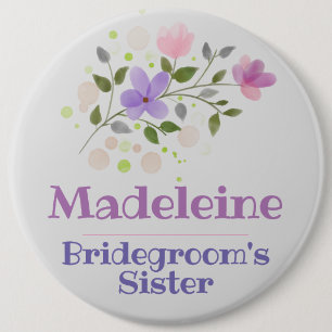 Der Bruder des Bräutigams Button Badge