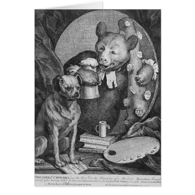 Der Bruiser Charles Churchill, sobald (Vorne)