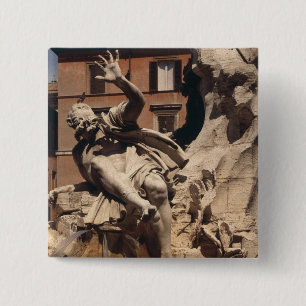 Der Brunnen der vier Flüsse Button