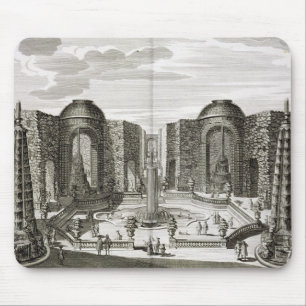 Der Brunnen im Labyrinth am fürstlichen Vergnügen Mousepad