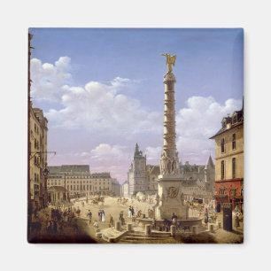 Der Brunnen im Platz du Chatelet Magnet