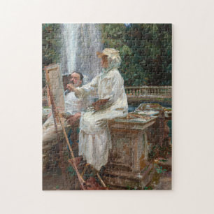 Der Brunnen, Villa Torlonia - John Singer Sargent