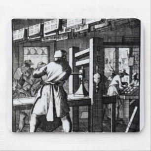 Der Buch-Drucker Mousepad