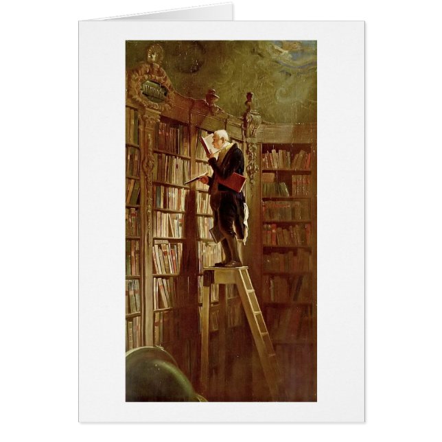 Der Bücherwurm durch Carl Spitzweg (Vorne)