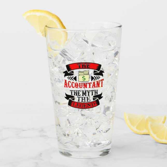 Der Buchhalter Der Mythos der Legende Glas (Vorderseite Ice)