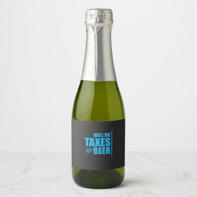 Der Buchhalter wird Steuern auf Bier erheben (Vorderseite)