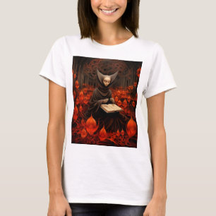 Der Buchheiler - Surrealistische Kunst T-Shirt