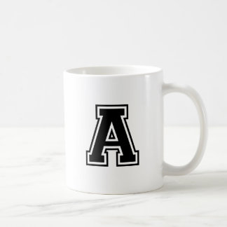 Der Buchstabe A, Kollegium Alphabet Kaffeetasse