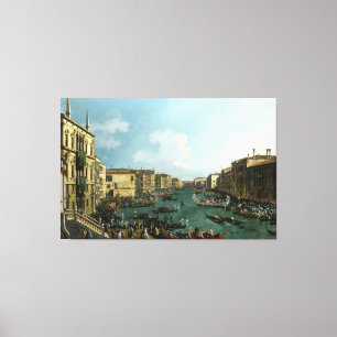 Der Bucintoro am Molo von Canaletto (Giovanni Leinwanddruck