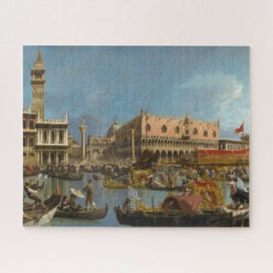 Der Bucintoro, der von Canaletto zum Molo zurückke