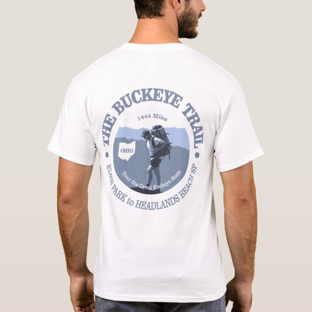 Der Buckeye-Pfad (BG) T-Shirt (Rückseite)